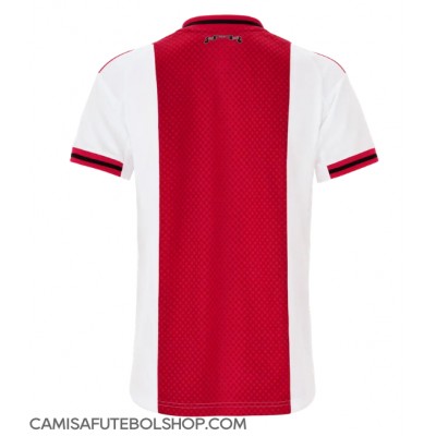 Camisa de time de futebol Ajax Replicas 1º Equipamento Feminina 2025-26 Manga Curta Camisa de time de futebol Ajax Replicas 1º Equipamento Feminina 2025-26 Manga Curta